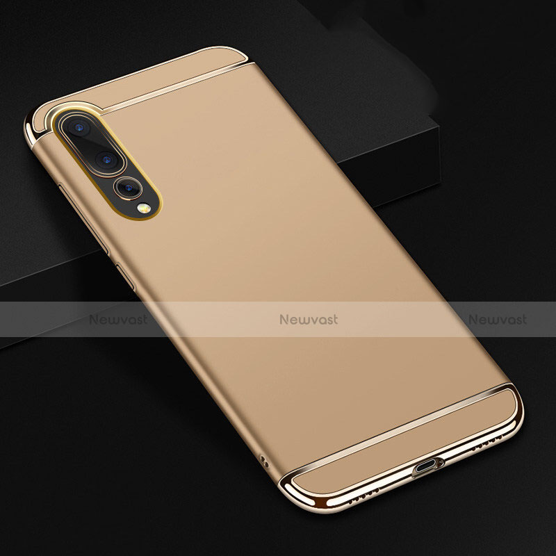 Luxury Metal Frame and Plastic Back Cover Case T01 for Huawei P20 Pro