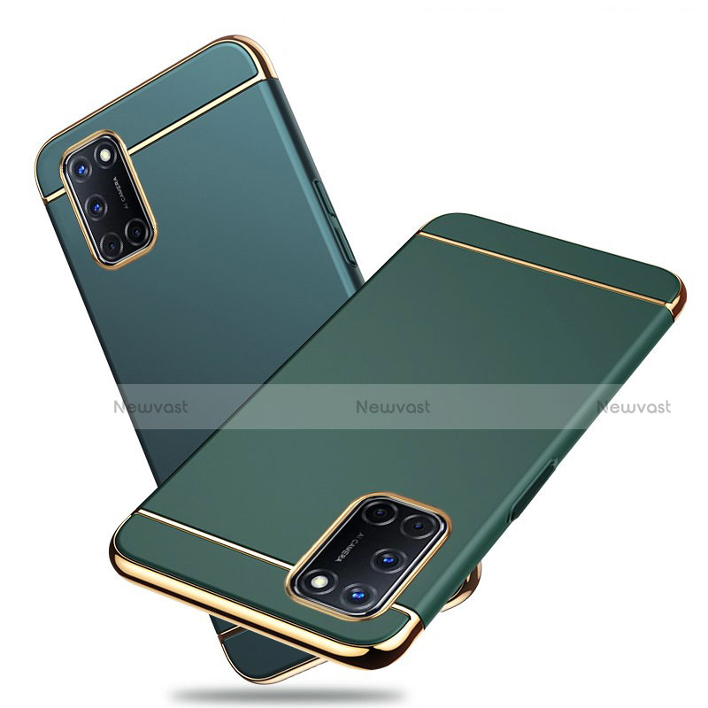 Luxury Metal Frame and Plastic Back Cover Case T01 for Oppo A72