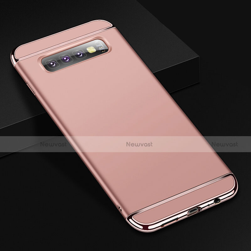 Luxury Metal Frame and Plastic Back Cover Case T01 for Samsung Galaxy S10