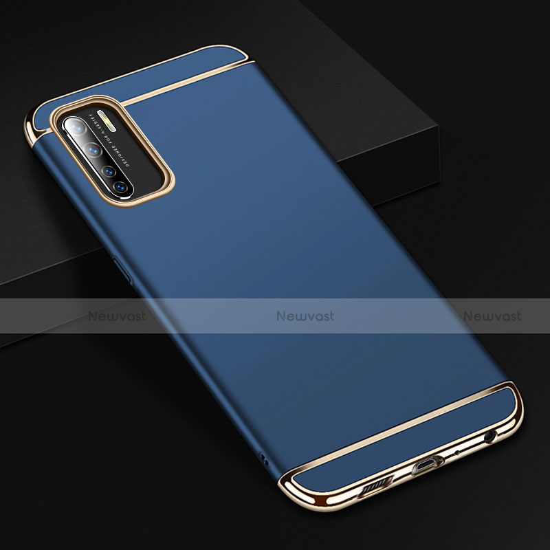 Luxury Metal Frame and Plastic Back Cover Case T02 for Oppo A91