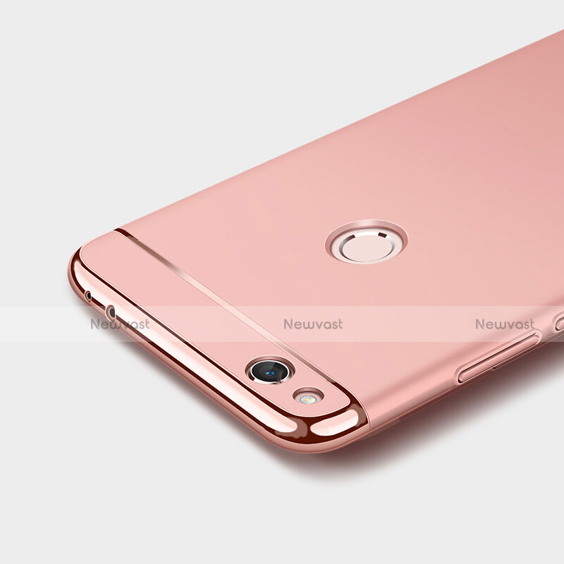 Luxury Metal Frame and Plastic Back Cover for Huawei GR3 (2017) Rose Gold