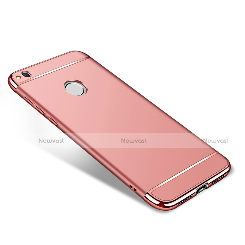 Luxury Metal Frame and Plastic Back Cover for Huawei GR3 (2017) Rose Gold