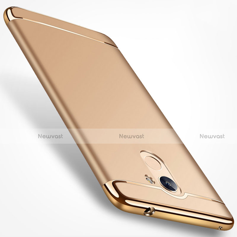 Luxury Metal Frame and Plastic Back Cover for Huawei Honor 6A Gold