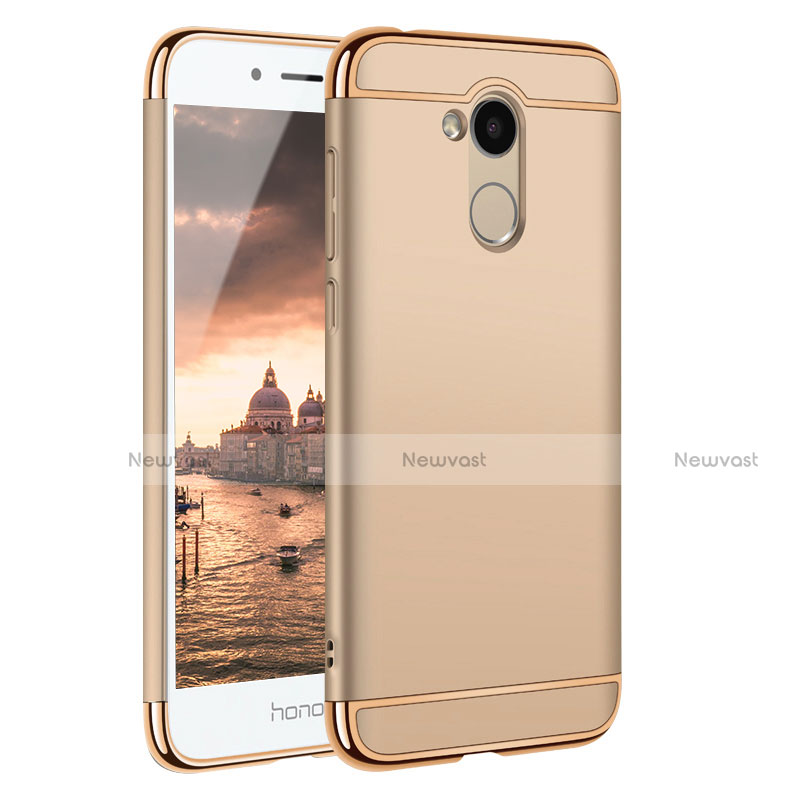 Luxury Metal Frame and Plastic Back Cover for Huawei Honor 6A Gold