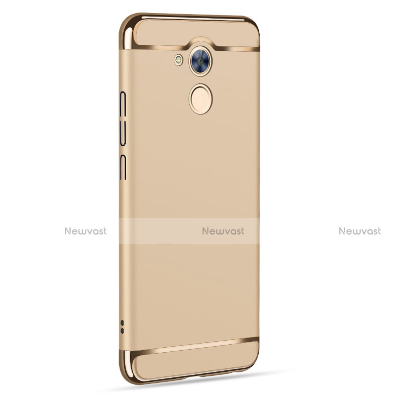 Luxury Metal Frame and Plastic Back Cover for Huawei Honor 6A Gold