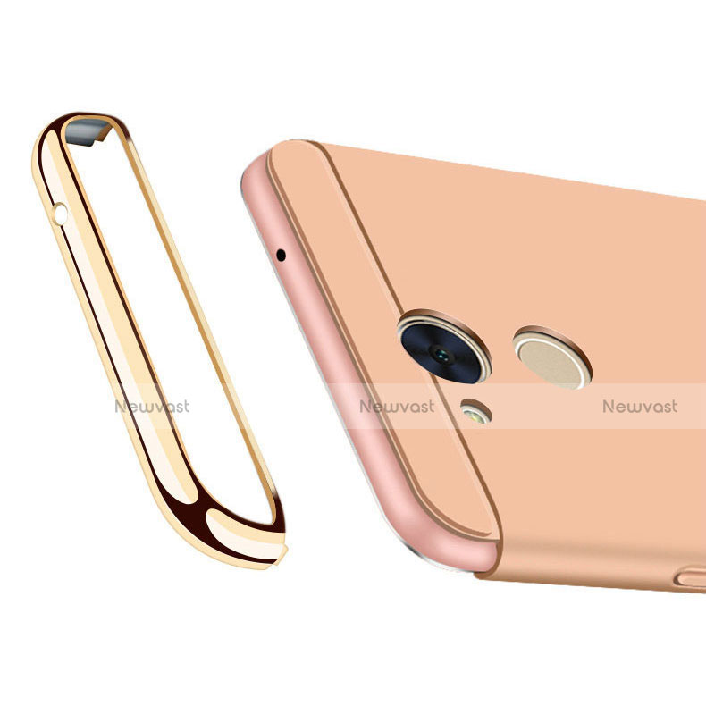 Luxury Metal Frame and Plastic Back Cover for Huawei Honor 6A Gold