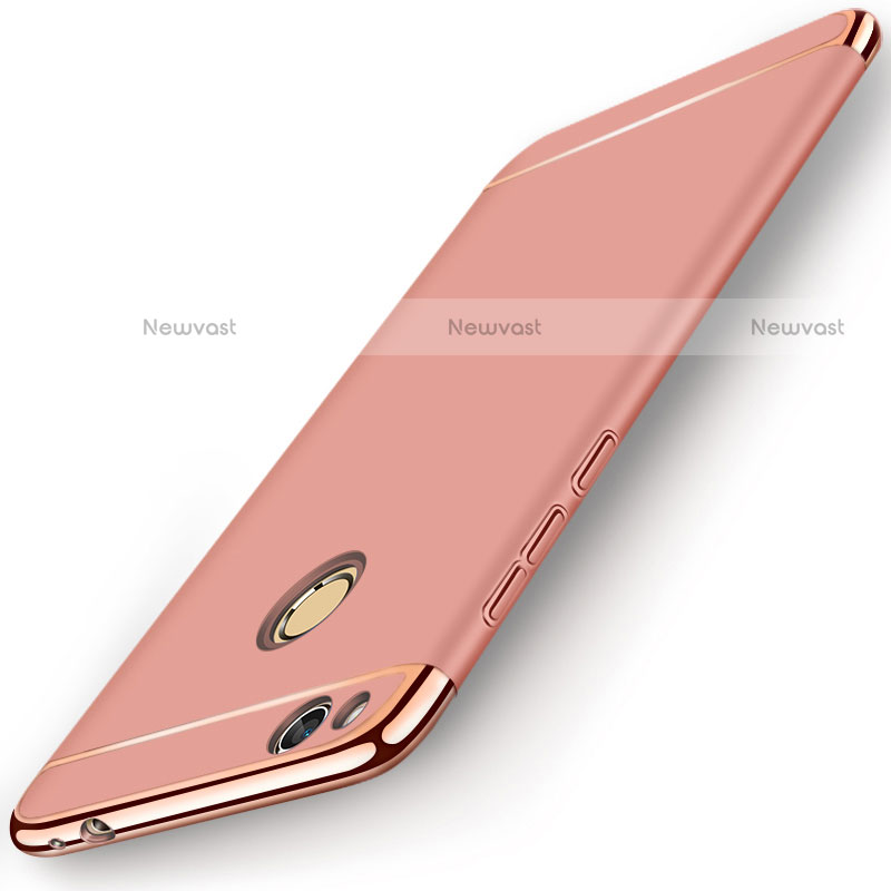 Luxury Metal Frame and Plastic Back Cover for Huawei Honor 8 Lite Rose Gold