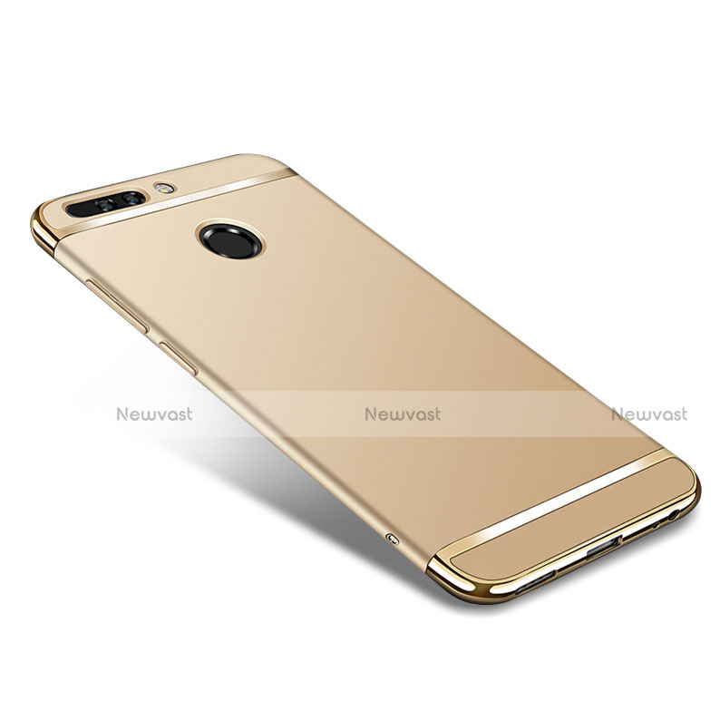 Luxury Metal Frame and Plastic Back Cover for Huawei Honor 8 Pro Gold