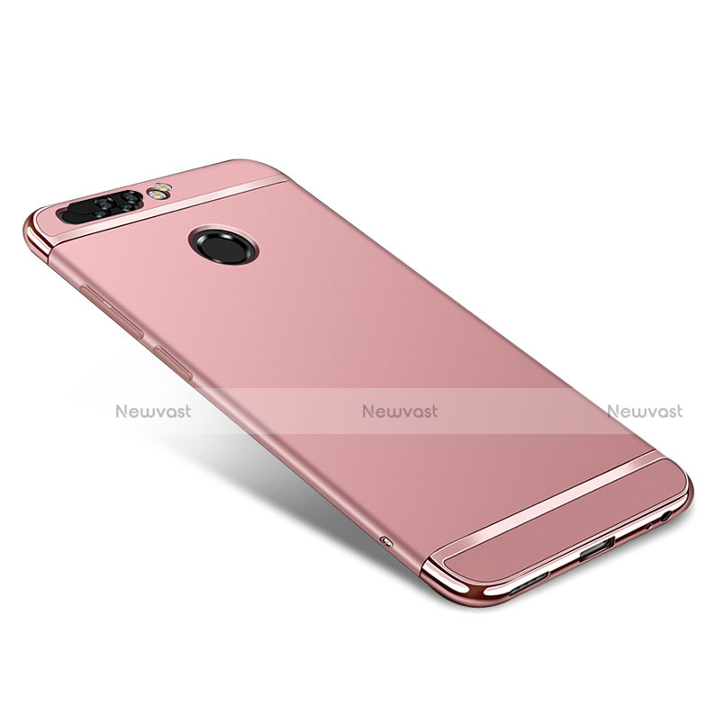 Luxury Metal Frame and Plastic Back Cover for Huawei Honor 8 Pro Rose Gold