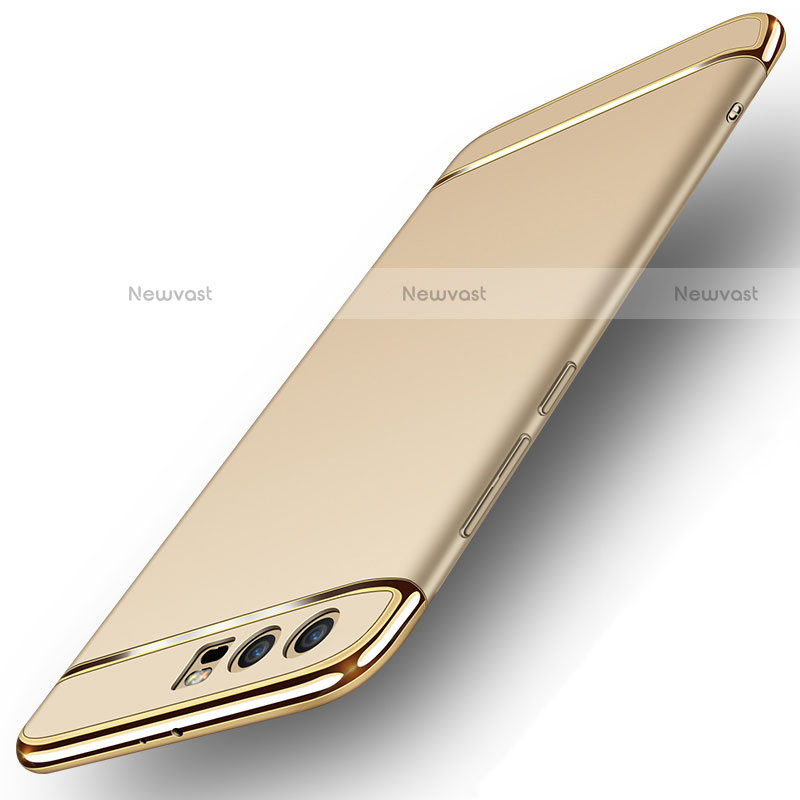 Luxury Metal Frame and Plastic Back Cover for Huawei Honor 9 Gold