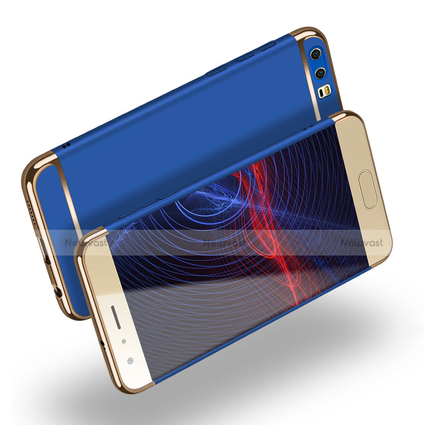 Luxury Metal Frame and Plastic Back Cover for Huawei Honor 9 Premium Blue