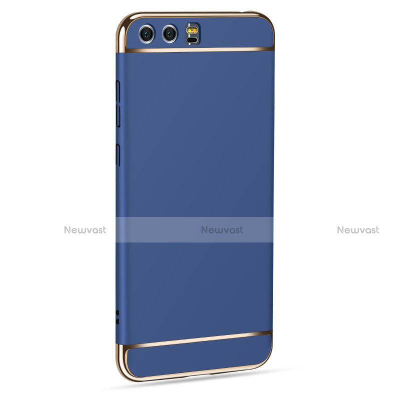 Luxury Metal Frame and Plastic Back Cover for Huawei Honor 9 Premium Blue