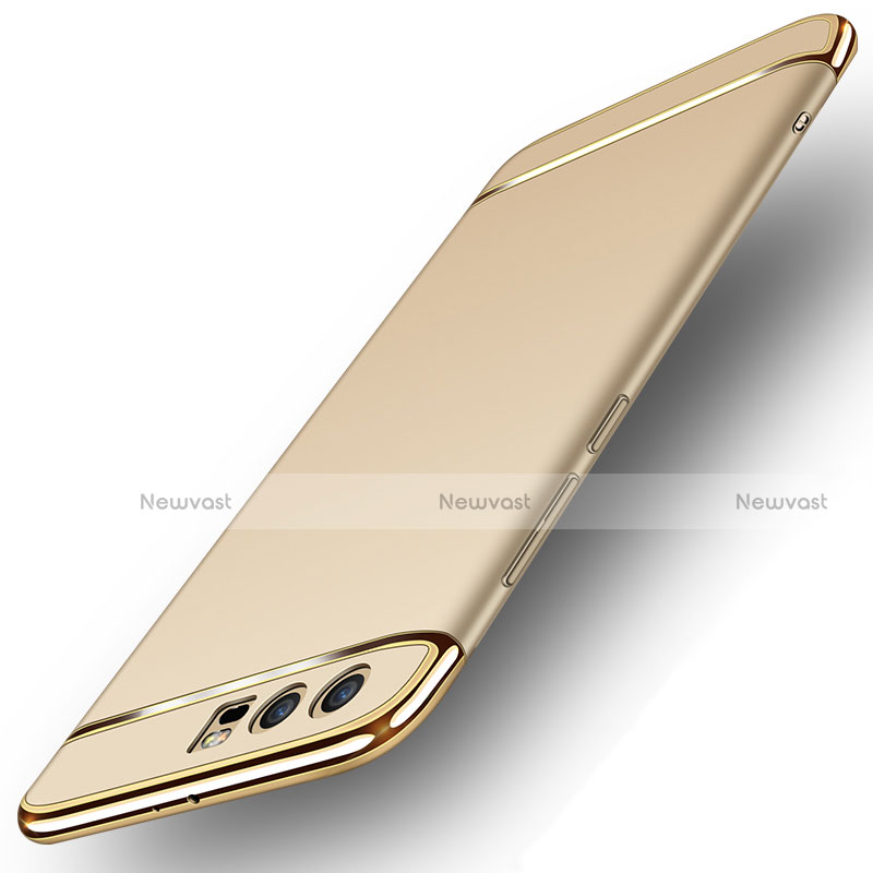 Luxury Metal Frame and Plastic Back Cover for Huawei Honor 9 Premium Gold