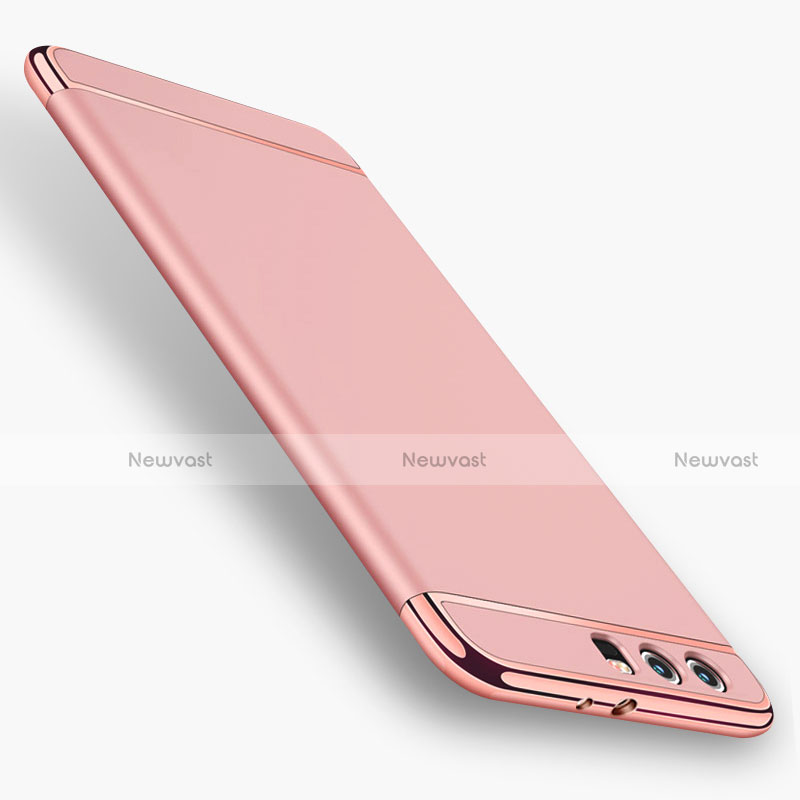 Luxury Metal Frame and Plastic Back Cover for Huawei Honor 9 Premium Rose Gold