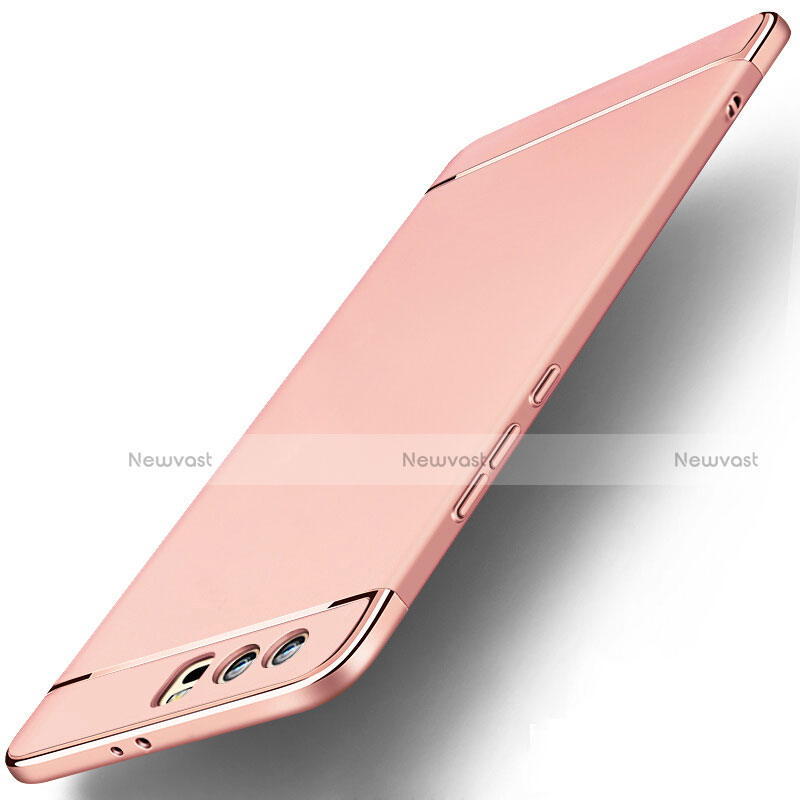 Luxury Metal Frame and Plastic Back Cover for Huawei Honor 9 Premium Rose Gold