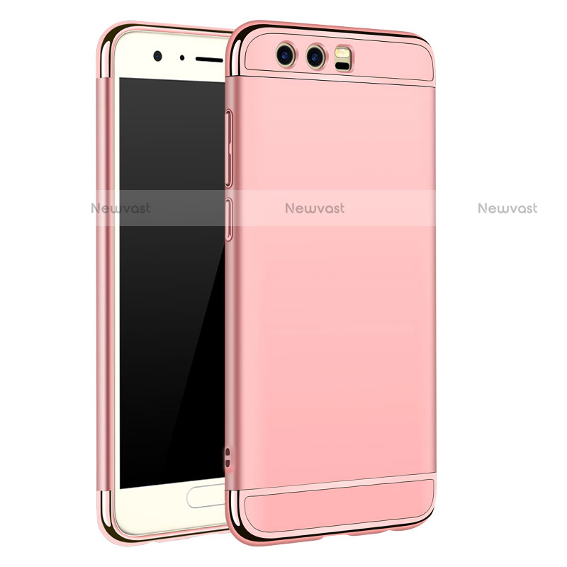 Luxury Metal Frame and Plastic Back Cover for Huawei Honor 9 Rose Gold