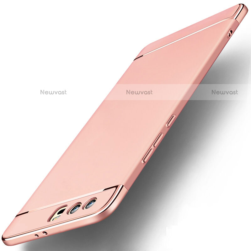 Luxury Metal Frame and Plastic Back Cover for Huawei Honor 9 Rose Gold