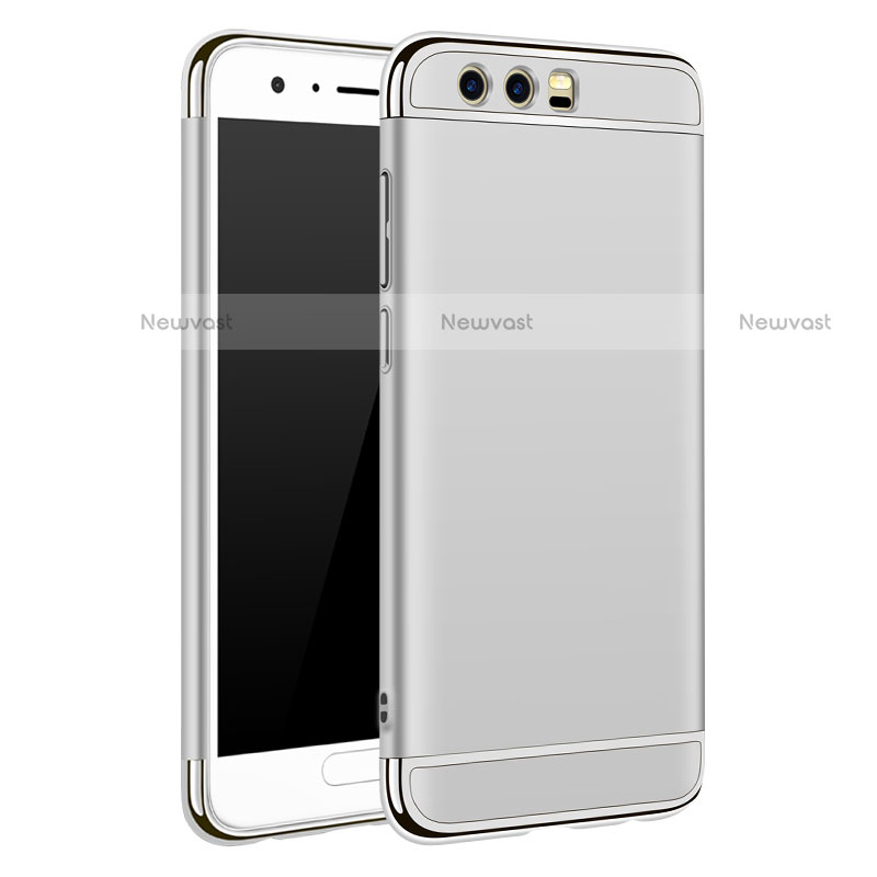 Luxury Metal Frame and Plastic Back Cover for Huawei Honor 9 Silver