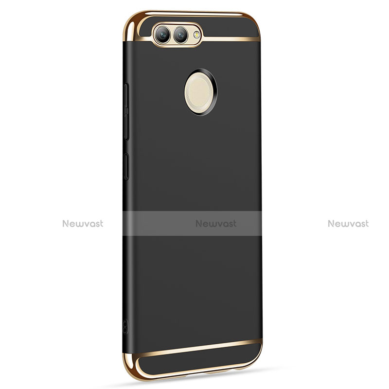 Luxury Metal Frame and Plastic Back Cover for Huawei Nova 2 Black