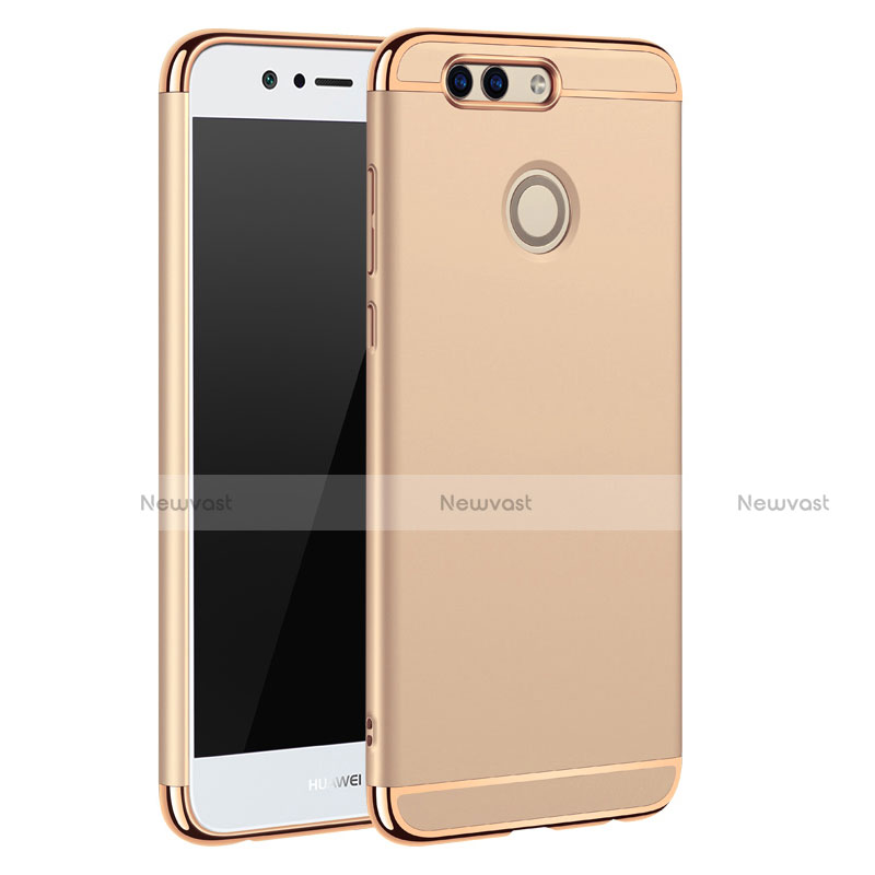 Luxury Metal Frame and Plastic Back Cover for Huawei Nova 2 Gold