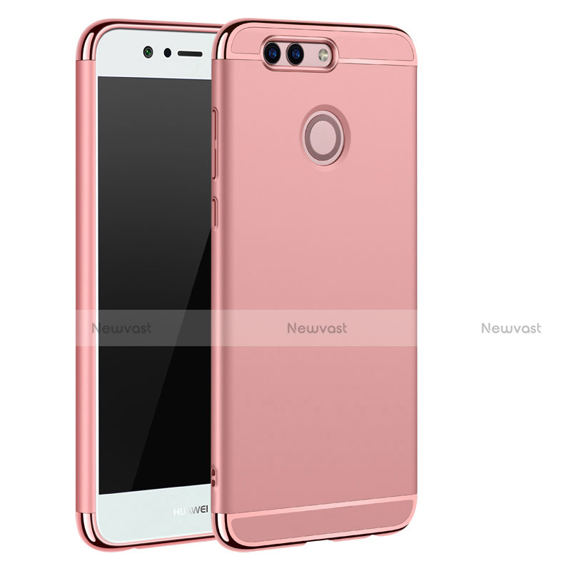 Luxury Metal Frame and Plastic Back Cover for Huawei Nova 2 Rose Gold