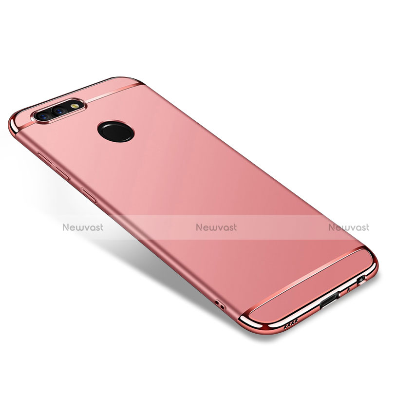 Luxury Metal Frame and Plastic Back Cover for Huawei Nova 2 Rose Gold