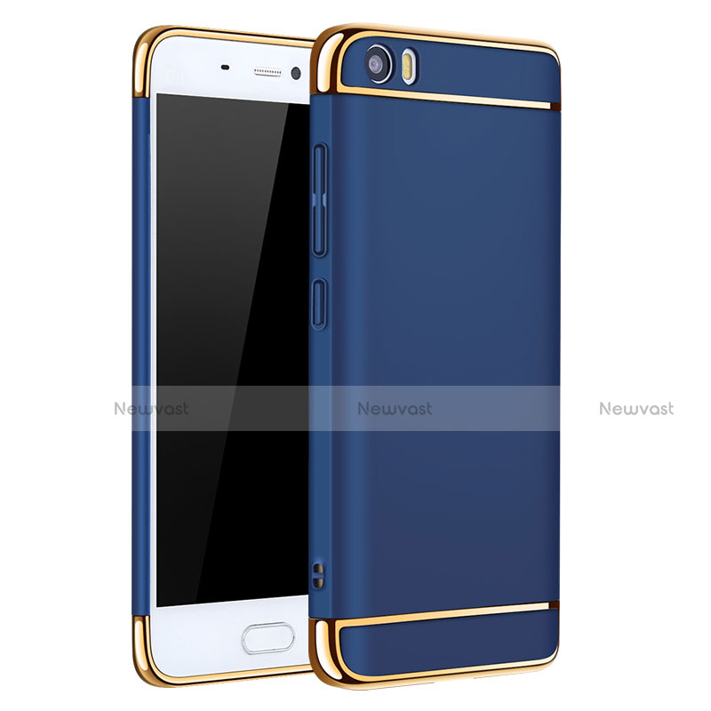 Luxury Metal Frame and Plastic Back Cover for Xiaomi Mi 5 Blue