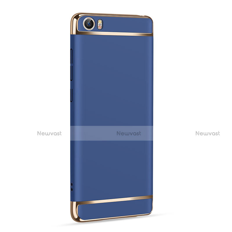 Luxury Metal Frame and Plastic Back Cover for Xiaomi Mi 5 Blue