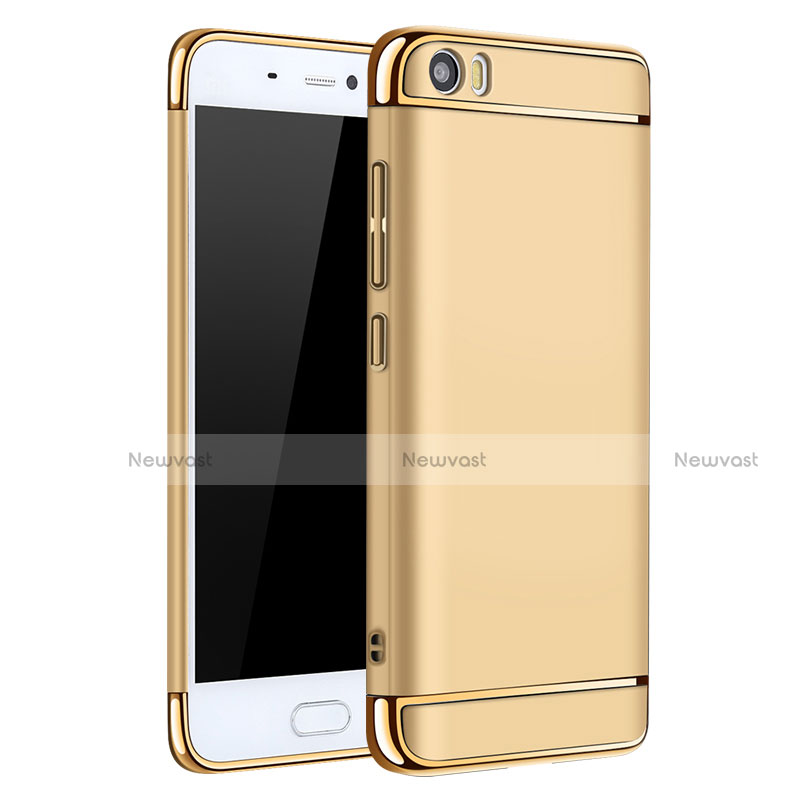 Luxury Metal Frame and Plastic Back Cover for Xiaomi Mi 5 Gold