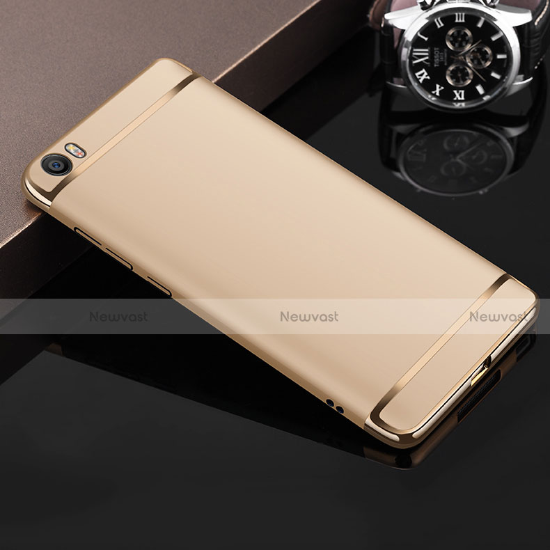 Luxury Metal Frame and Plastic Back Cover for Xiaomi Mi 5 Gold