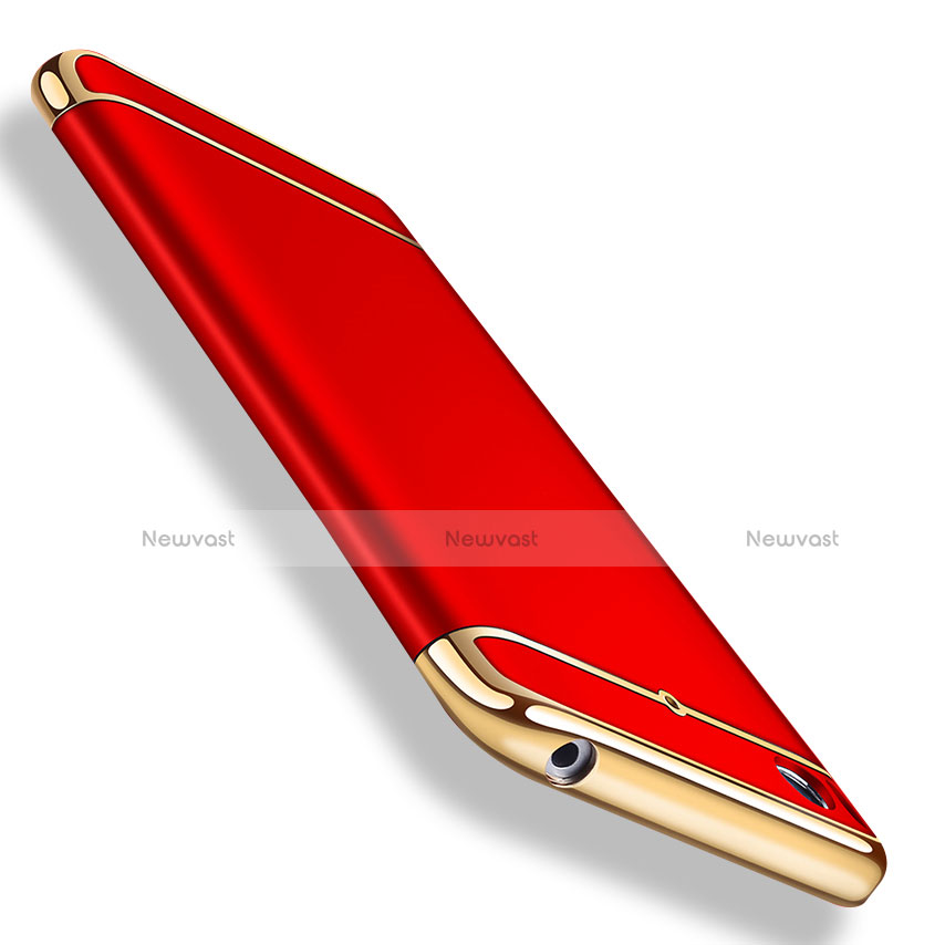 Luxury Metal Frame and Plastic Back Cover for Xiaomi Mi 5S 4G Red