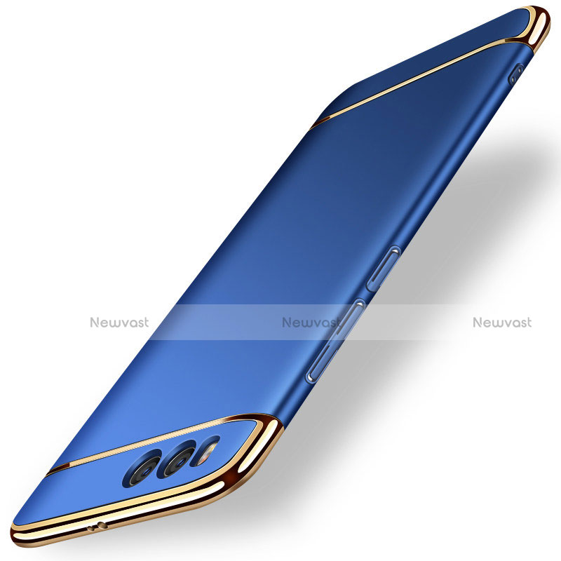 Luxury Metal Frame and Plastic Back Cover for Xiaomi Mi 6 Blue