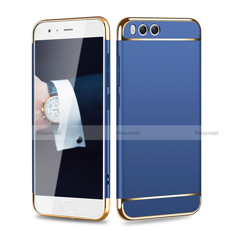 Luxury Metal Frame and Plastic Back Cover for Xiaomi Mi 6 Blue