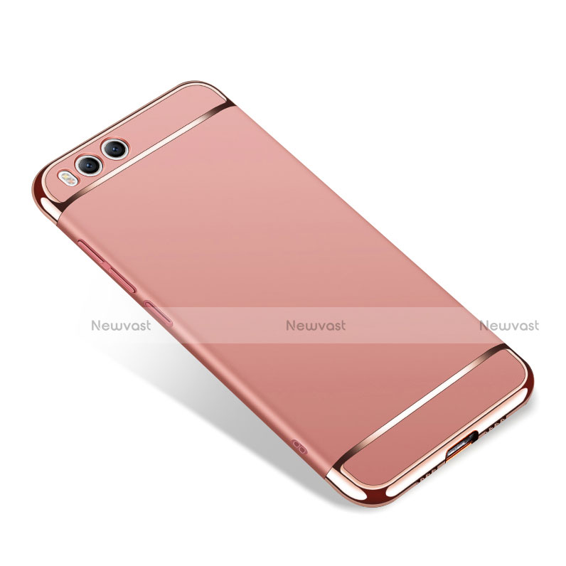 Luxury Metal Frame and Plastic Back Cover for Xiaomi Mi 6 Rose Gold