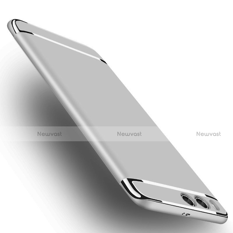 Luxury Metal Frame and Plastic Back Cover for Xiaomi Mi 6 Silver