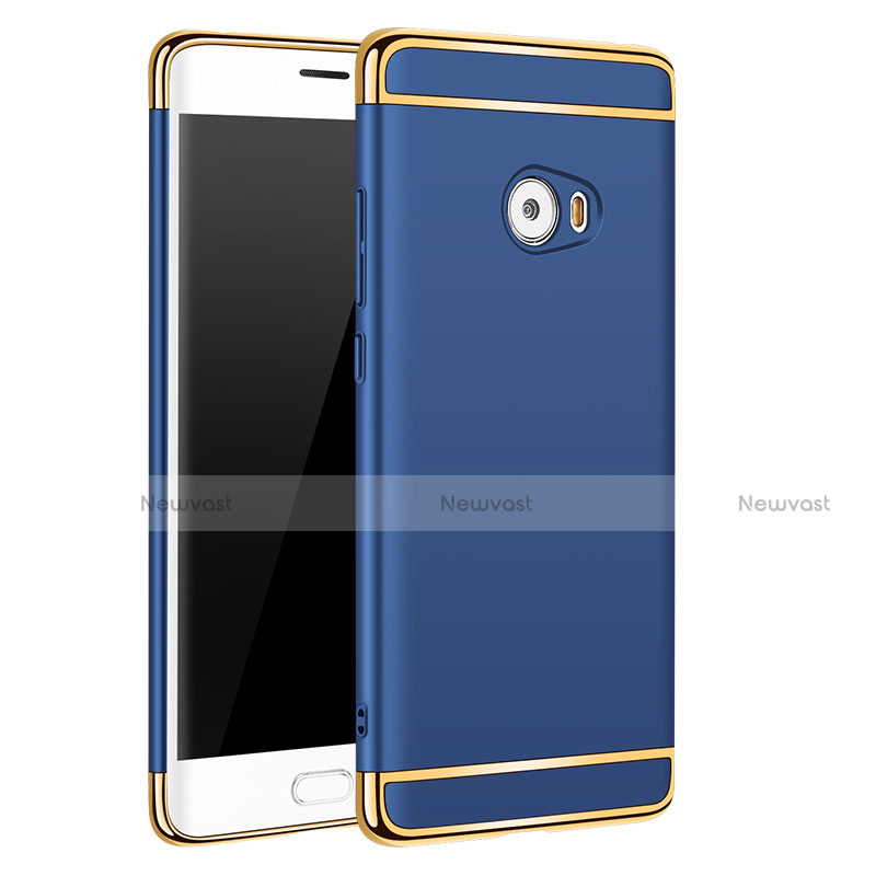 Luxury Metal Frame and Plastic Back Cover for Xiaomi Mi Note 2 Blue