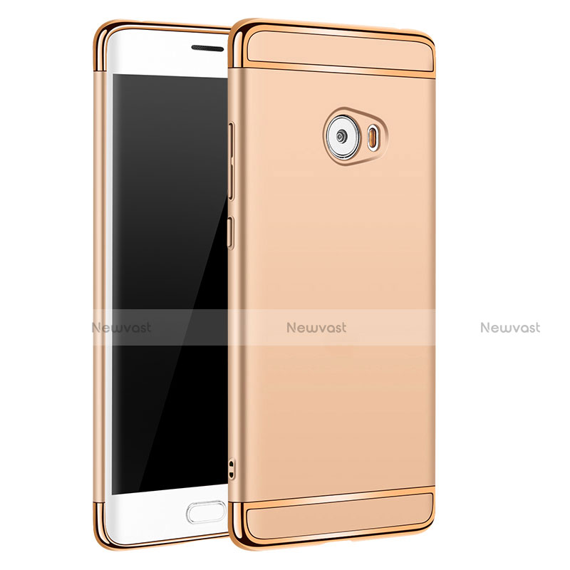 Luxury Metal Frame and Plastic Back Cover for Xiaomi Mi Note 2 Gold