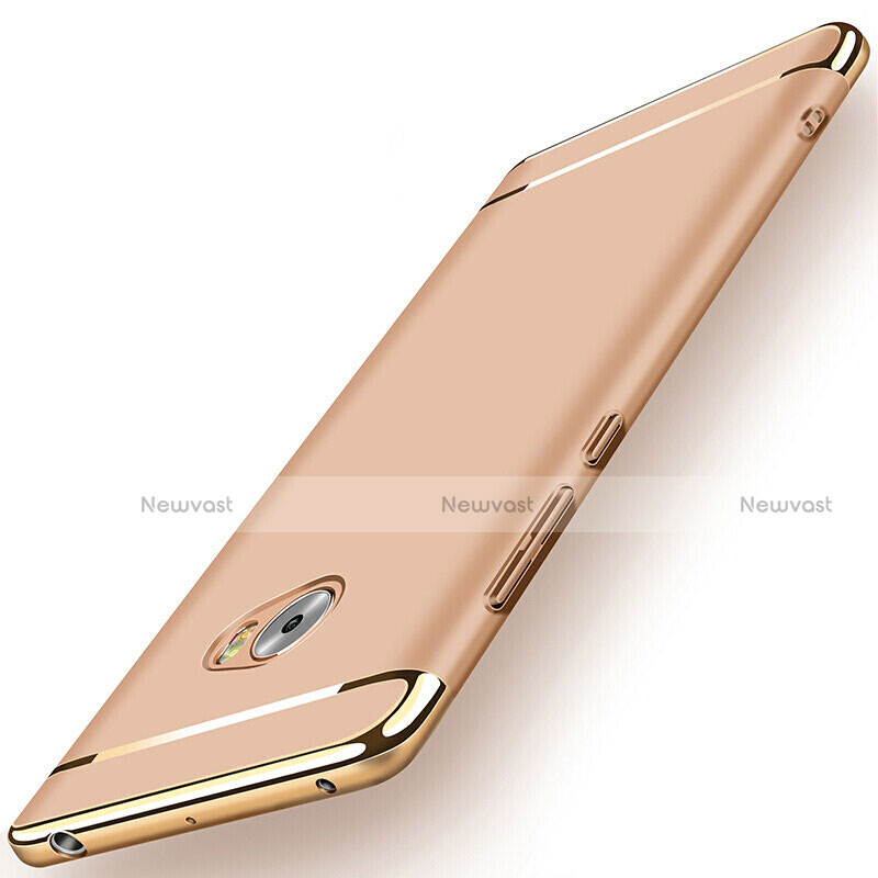 Luxury Metal Frame and Plastic Back Cover for Xiaomi Mi Note 2 Gold