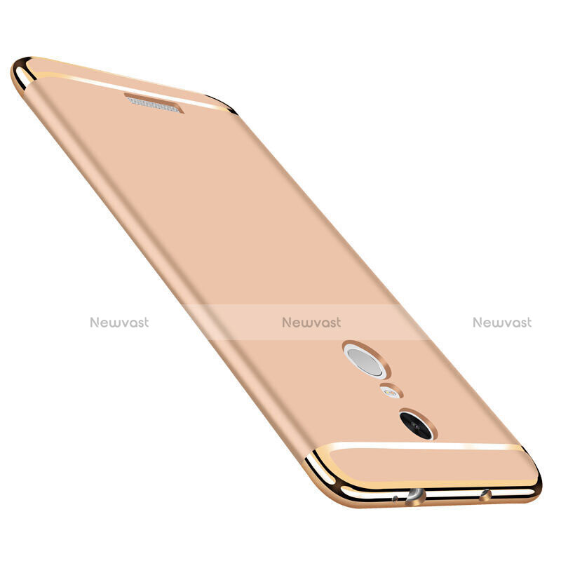 Luxury Metal Frame and Plastic Back Cover for Xiaomi Redmi Note 3 Gold