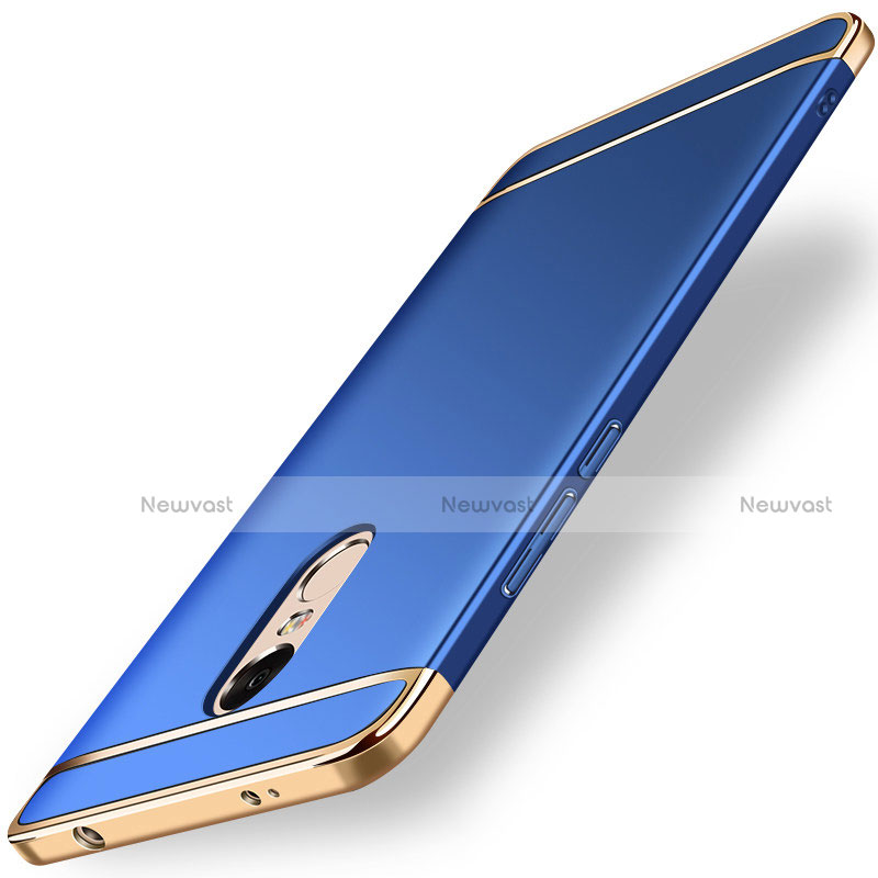 Luxury Metal Frame and Plastic Back Cover for Xiaomi Redmi Note 4X Blue