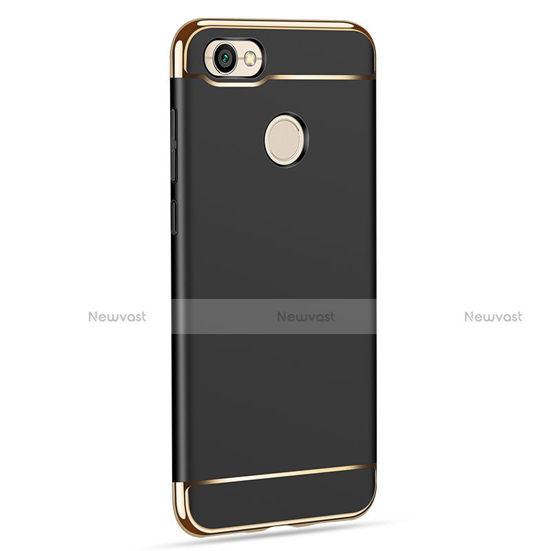 Luxury Metal Frame and Plastic Back Cover for Xiaomi Redmi Y1 Black