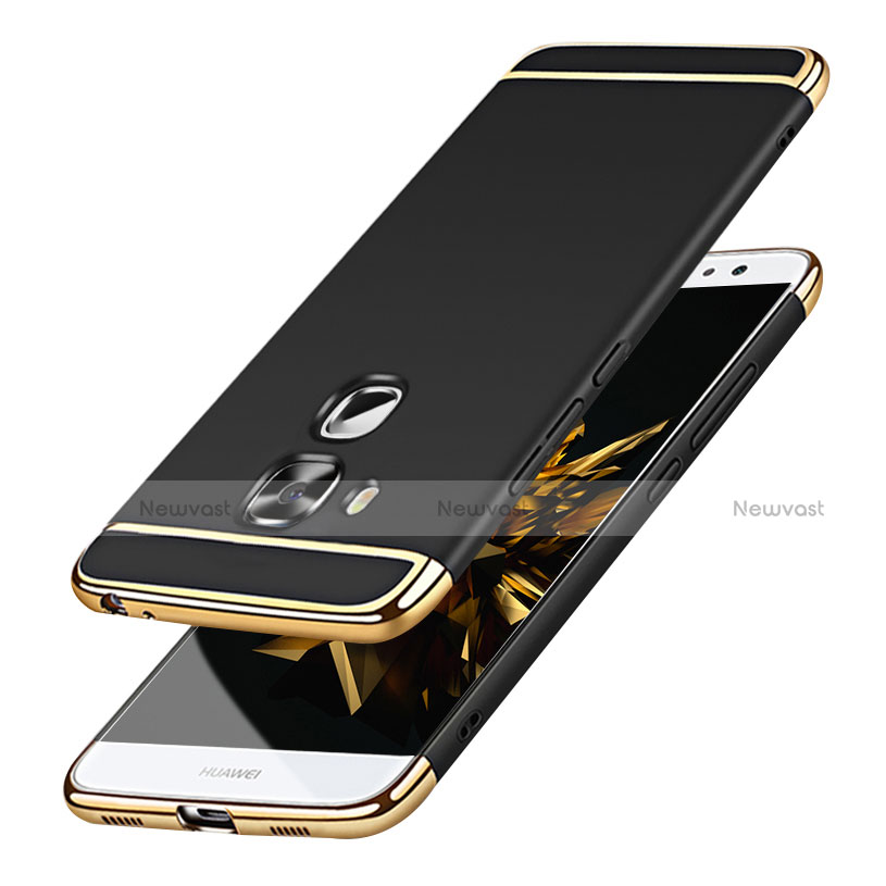 Luxury Metal Frame and Plastic Back Cover M01 for Huawei Nova Plus Black