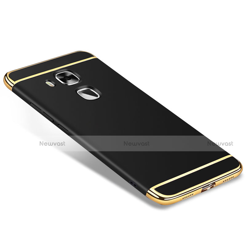 Luxury Metal Frame and Plastic Back Cover M01 for Huawei Nova Plus Black