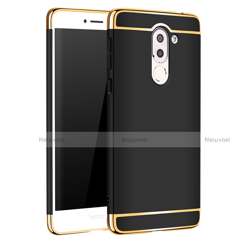 Luxury Metal Frame and Plastic Back Cover M02 for Huawei GR5 (2017) Black