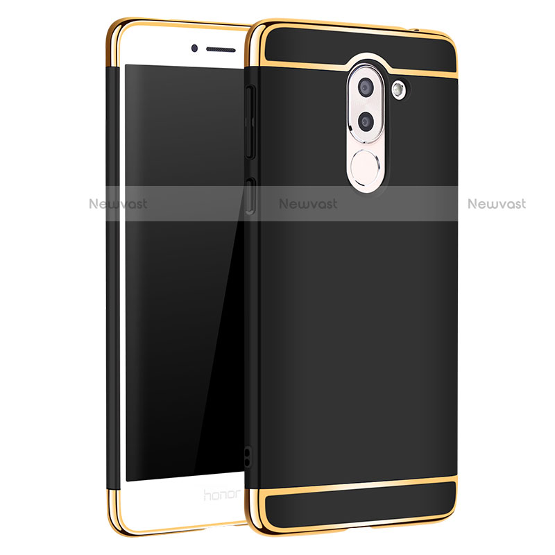 Luxury Metal Frame and Plastic Back Cover M02 for Huawei Mate 9 Lite Black