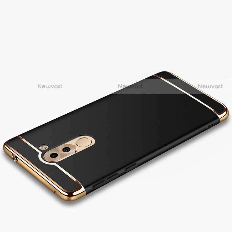Luxury Metal Frame and Plastic Back Cover M02 for Huawei Mate 9 Lite Black