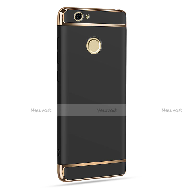 Luxury Metal Frame and Plastic Back Cover M02 for Huawei Nova Black