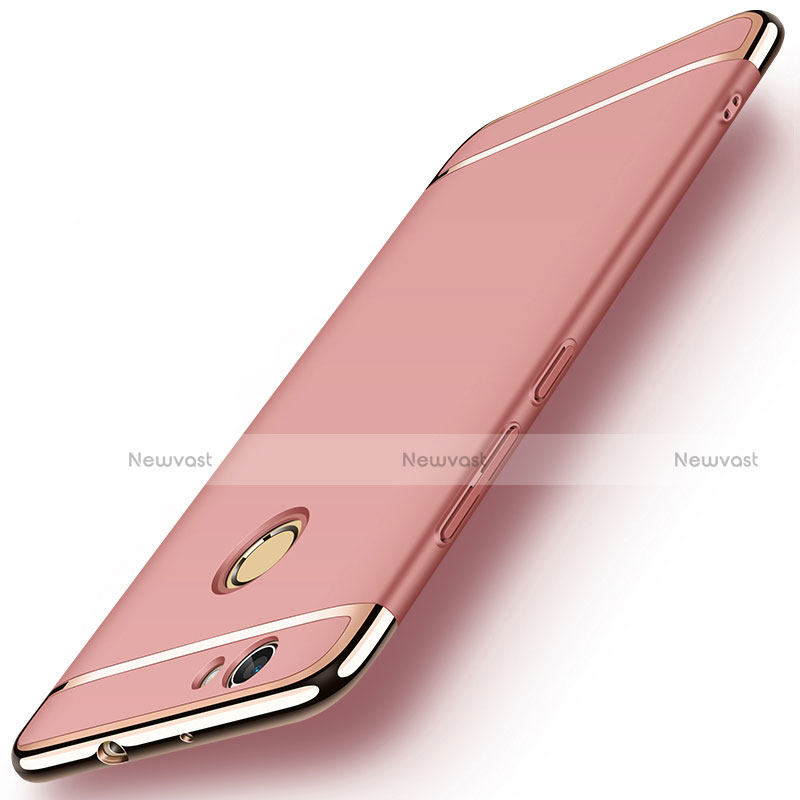 Luxury Metal Frame and Plastic Back Cover M02 for Huawei Nova Rose Gold