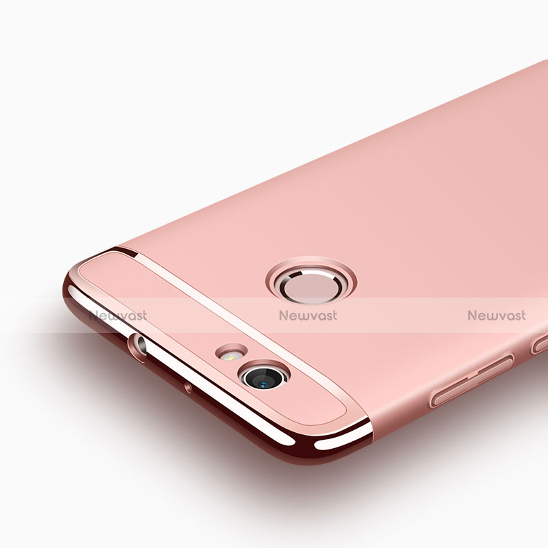 Luxury Metal Frame and Plastic Back Cover M02 for Huawei Nova Rose Gold