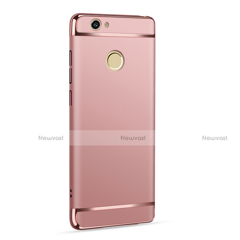 Luxury Metal Frame and Plastic Back Cover M02 for Huawei Nova Rose Gold